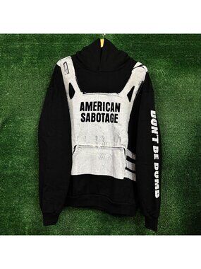 Asap Rocky x AWGE American Sabotage BV Rolling Loud Hip-Hop Hoodie Extra Large